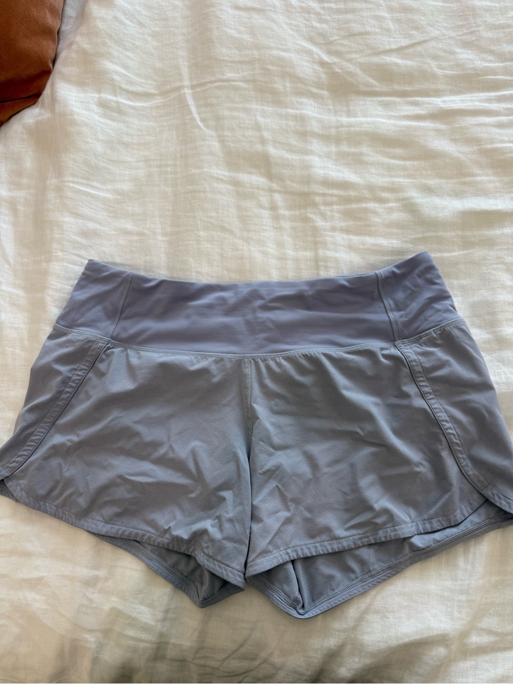 lululemon athletica Women's Speed Up Shorts in Light Slate Gray